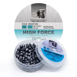 G Smith & Co. High Force 0.22 Cal Pellets, 15gr, 200ct