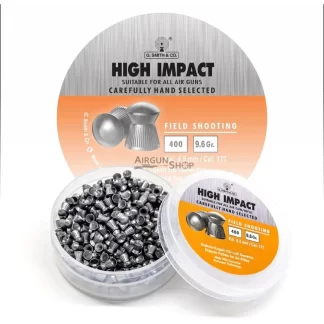 G Smith & Co. High Impact 0.177 Cal Pellets, 9.6gr, 200ct