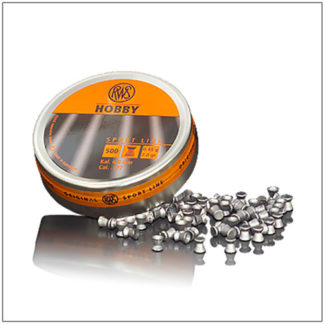 RWS Hobby Flat Pellets 0.177 (4.5mm) | 500/Tin 7.0gr