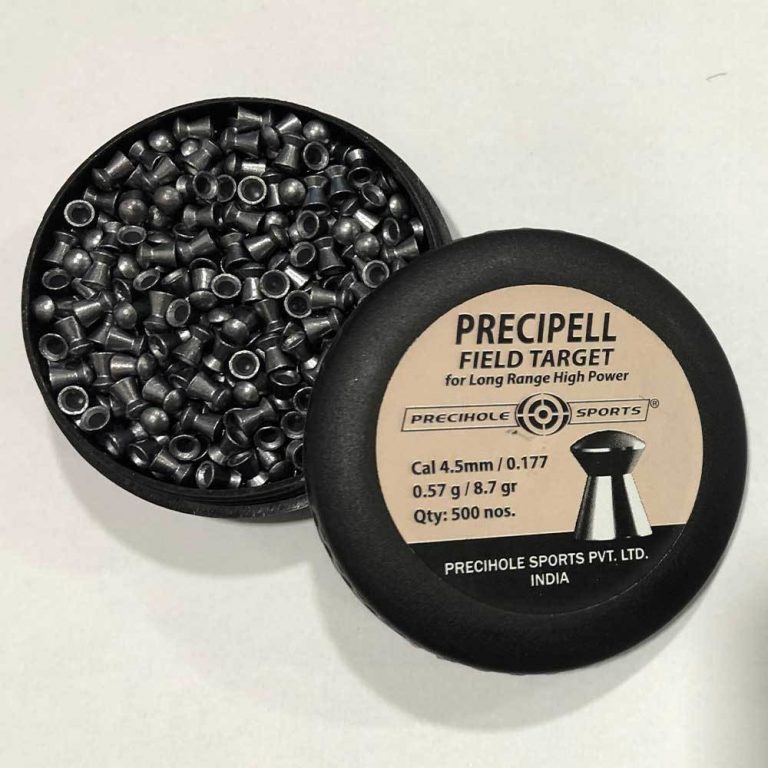 Precipell Round Pellets 0.177 (4.5mm) | 500/Tin | Airgun Shop