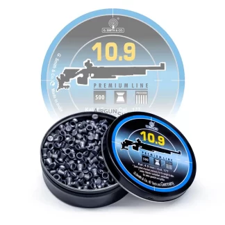G Smith & Co. 10.9 Rifle Pellets 0.177 Cal, 8.17gr, 500ct