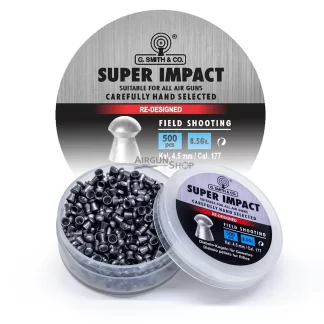 G Smith & Co. Super Impact 0.177 Cal Pellets, 8.5gr, 400ct