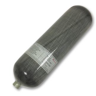 6.8L 300bar 4500psi Carbon Fiber Scuba Cylinder For PCP Airgun With Valve