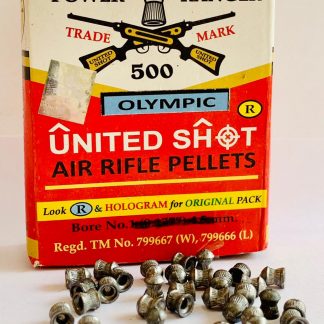 United Shot Round Head 0.22 (5.5mm) Airgun Pellets 500 Pcs