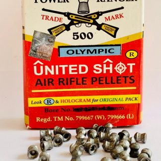 United Shot Round Head 0.22 (5.5mm) Airgun Pellets 100 Pcs