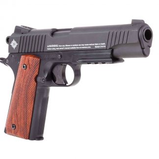 Crosman 1911 CO2 Pellet Pistol, Matte Black