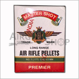 Master Shot Premier Pointed 0.177 (4.5mm) Airguns Pellets 100 Pcs