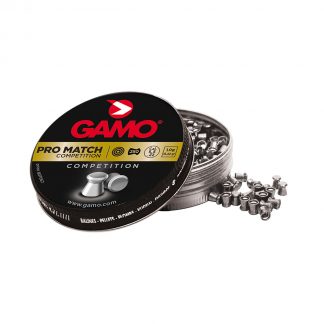 Gamo Pro Match Airgun Pellets 0.177 (4.5mm) | 7.56gr, Tin Of 500 Pcs