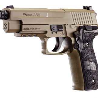 SIG Sauer P226 CO2 Pellet Pistol, Dark Earth 0.177 Cal (4.5mm)