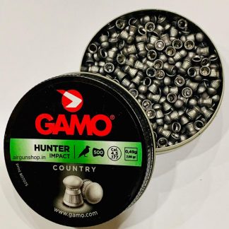 Gamo Hunter 0.177 Cal (4.5mm) Airgun Pellets | 7.56gr, Tin of 500 Pcs