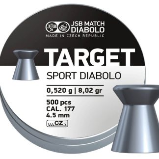 JSB Match Diabolo Target Sport 0.177 Cal, 8.02gr, 500ct