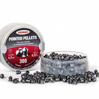 Luman Pointed Pellets 0.177 Cal (4.5mm) | 8.7gr (0.57g), 300ct