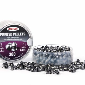 Luman Pointed Pellets 0.177 Cal (4.5mm) | 10.49gr (0.68g), 300ct
