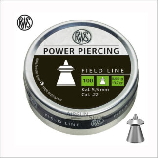 RWS Power Piercing 0.177 Cal Pellets, 8.9gr, 200ct