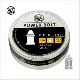 RWS Power Bolt 0.177 Cal Pellets, 14.2gr, 150ct
