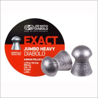 JSB Diabolo Exact Jumbo Heavy 0.22 Cal, 18.13gr, 500ct