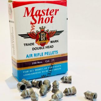 Master Shot Double Head Pointed 0.22 (5.5mm) Airgun Pellets 100 Pcs