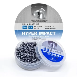 G Smith & Co. Hyper Impact 0.22 Cal Pellets, 20gr, 200ct