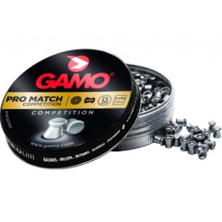 Gamo Pro Match Airgun Pellets 0.177 (4.5mm) | 7.56gr, Tin Of 250 Pcs