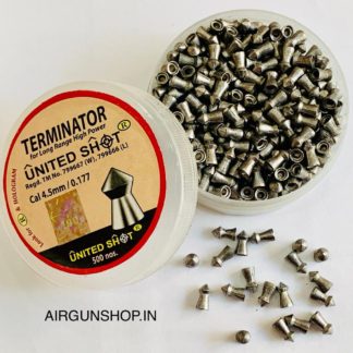 United Shot Terminator Pointed Pellets 0.177 Cal (4.5mm) 500 Pcs