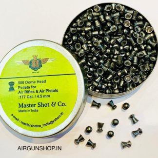 Master Shot Dome Head 0.177 (4.5mm) Airgun Pellets 500 Pcs
