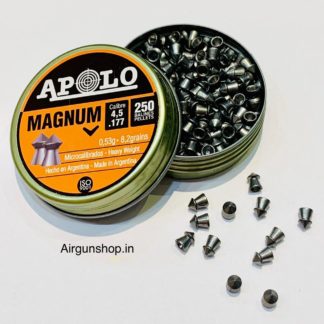 Apolo Magnum 0.177 Cal (4.5mm) Airgun Pellets 250/Tin