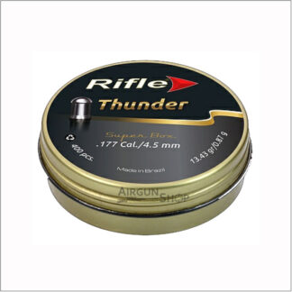 Rifle Premium Thunder Pellets 0.177 Cal (4.5mm), 13.43gr, 400ct