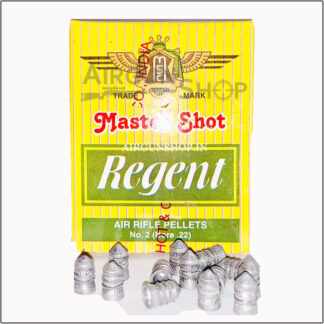 Master Shot Regent Triple Head Pointed 0.22 (5.5mm) Airgun Pellets 100 Pcs