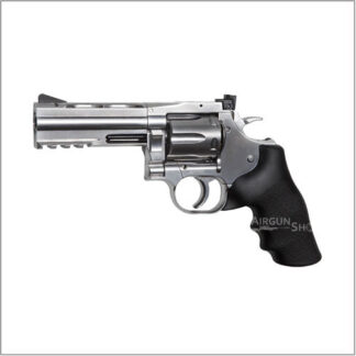 ASG Dan Wesson 715 4" Revolver, Silver 0.177 Cal