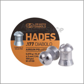 JSB Match Diabolo Hades 0.177 Cal Pellets 10.34gr, 500ct