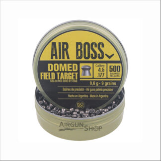 Air Boss Domed Field Target 0.177 Cal (4.5mm) Pellets 9gr, 500ct