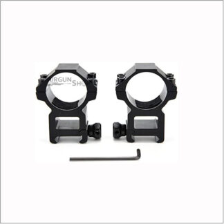 30mm Tactical Rifle Scope Rings 20mm Picatinny Weaver Rail High Profile Mount