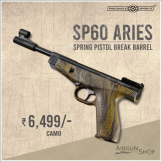 Precihole SP60 Aries 0.177 Cal Air Pistol - Camo