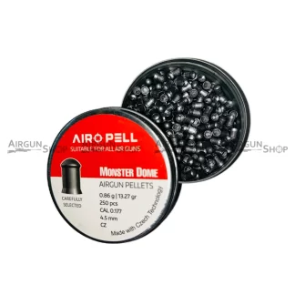 Airopell Monster Dome 0.177 Cal Pellets 13.27gr, 250ct | Airgunshop.in