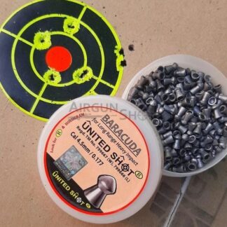 United Shot Baracuda Pellets 0.177 Cal 500 Pcs | Airgunshop.in