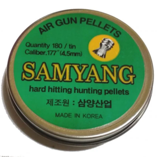 Samyang Triple Head Domed Pellets 0.177 Cal, 180ct | Airgunshop.in
