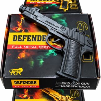 Defender Sound Cork Gun Black Airgunshop.in