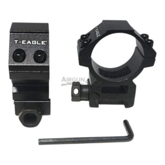 T-Eagle Mounts for 25mm Tube Scopes 20mm Rails | Airgunshop.in